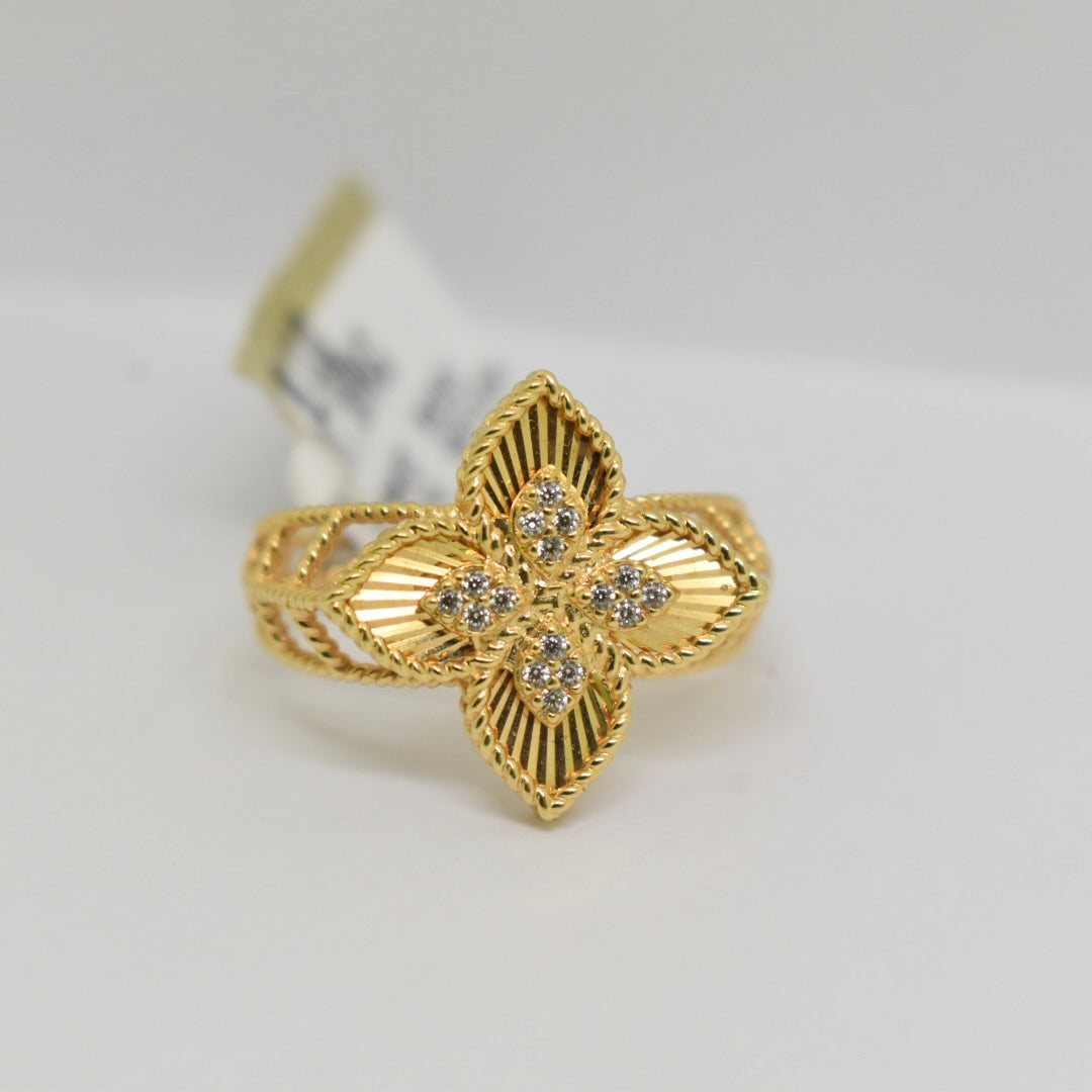 *LIMITED* Real 18K Yellow Gold - SJRC Sunshine Gold Ring