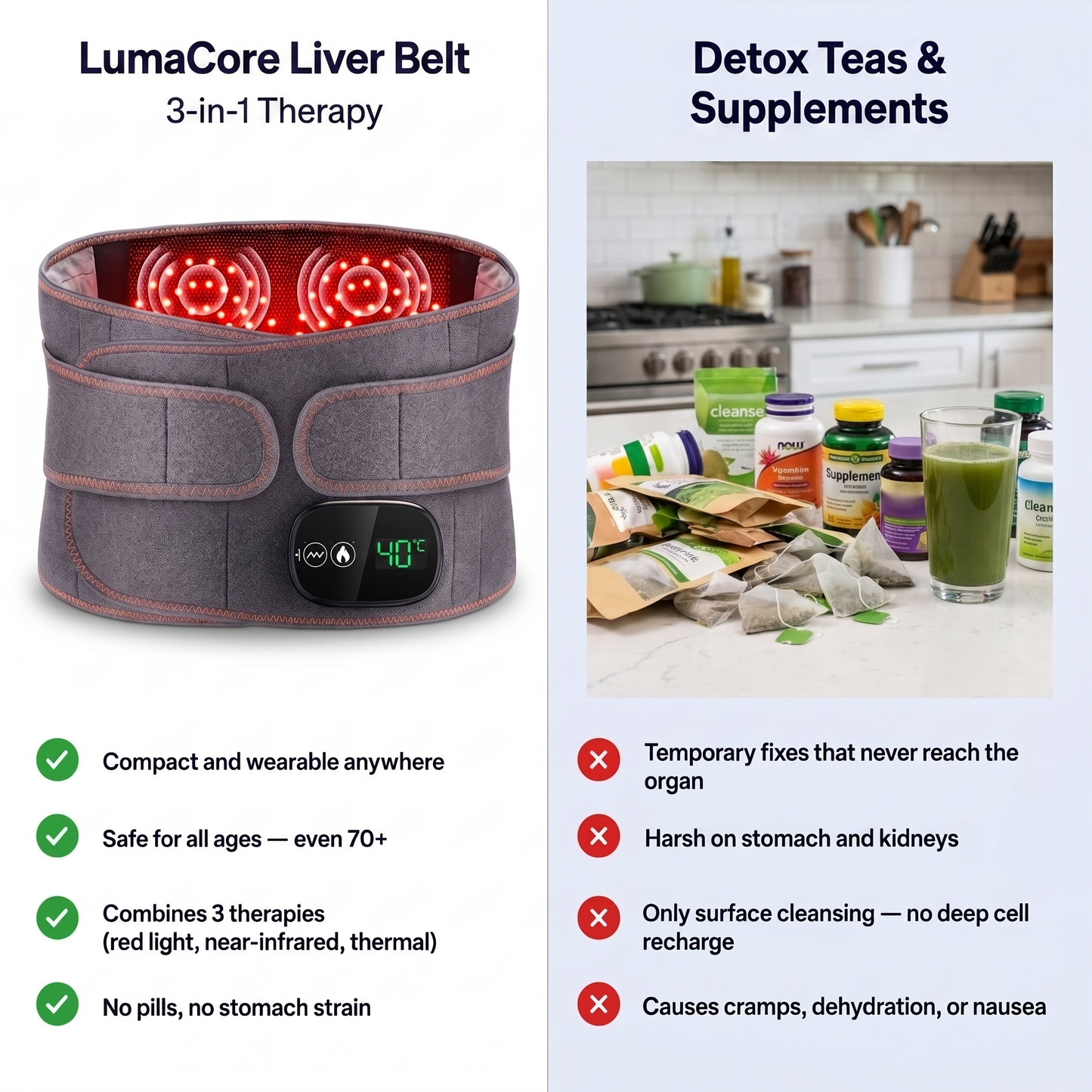 LumaCore Liver Belt